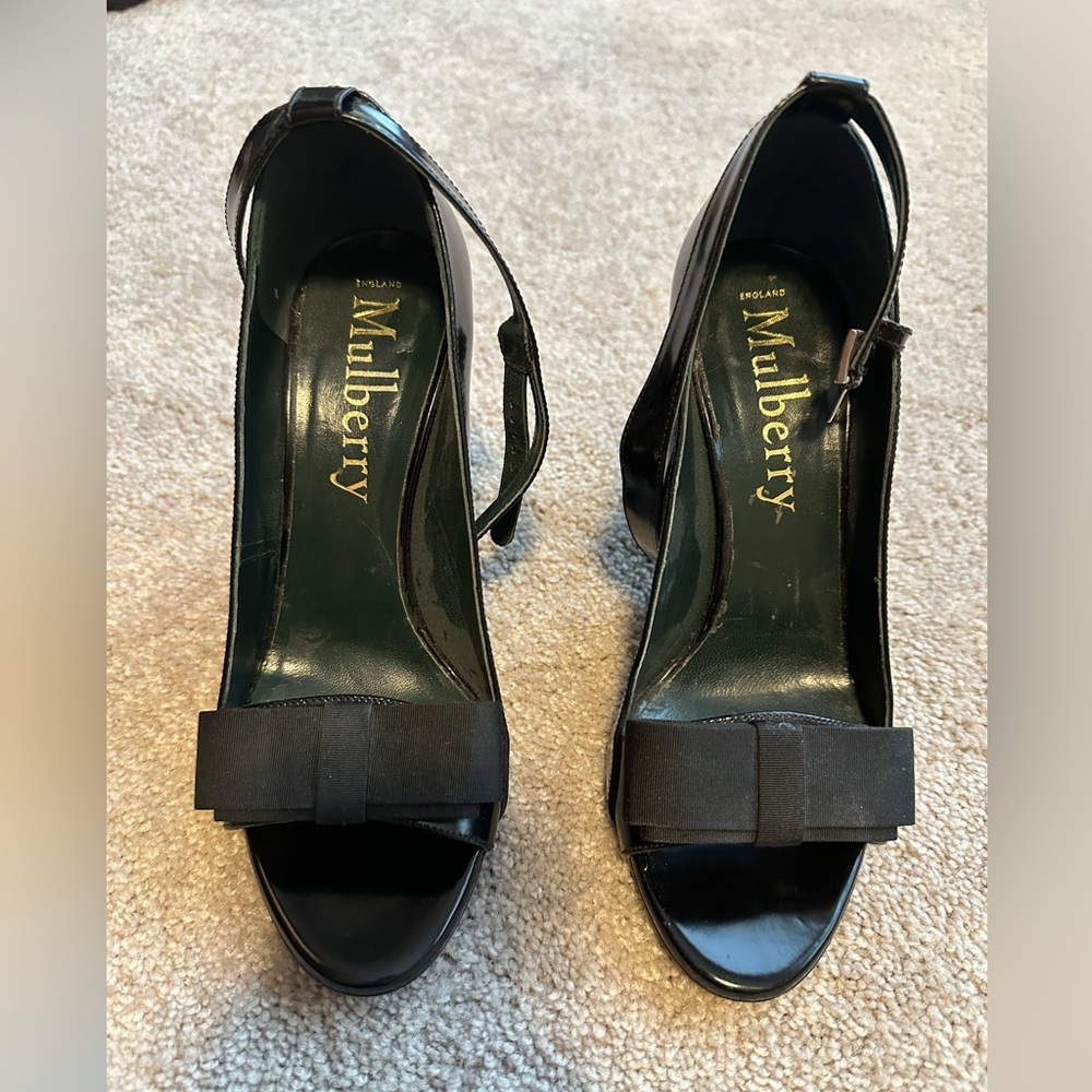 Mulberry NWT never worn heels